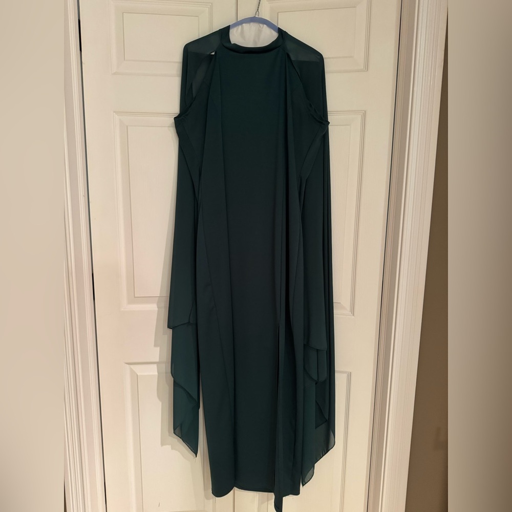 Elegant Green Women's Dress